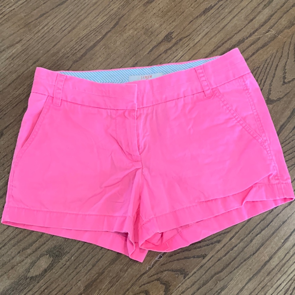 J Crew Pink Shorts 6